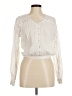 Assorted Brands 100% Cotton Ivory Long Sleeve Blouse Size M - photo 1
