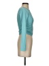 Laslulu Teal Long Sleeve Top Size S - photo 4