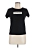 Mango Black Short Sleeve T-Shirt Size M - photo 1
