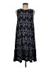 Ann Taylor LOFT Paisley Blue Casual Dress Size M (tall) - photo 1