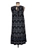 Ann Taylor LOFT Paisley Blue Casual Dress Size M (tall) - photo 2