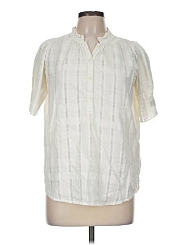 Apiece Apart Short Sleeve Blouse (view 1)