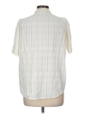 Apiece Apart Short Sleeve Blouse (view 2)