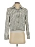 J.Crew Factory Store 100% Polyester Houndstooth Ivory Jacket Size 4 - photo 1