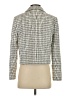 J.Crew Factory Store 100% Polyester Houndstooth Ivory Jacket Size 4 - photo 2