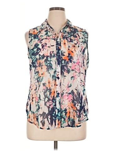 Liz Claiborne Sleeveless Blouse (view 1)