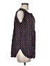 Ann Taylor LOFT 100% Rayon Blue Sleeveless Blouse Size M - photo 4