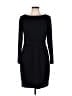 DKNY Solid Black Casual Dress Size 12 - photo 1