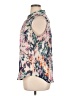 Liz Claiborne 100% Polyester Floral Ivory Sleeveless Blouse Size XL Petite - photo 5