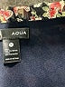 Aqua 100% Polyester Floral Black Casual Dress Size M - photo 7