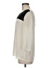 Express 100% Leather Ivory 3/4 Sleeve Blouse Size M - photo 5