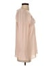Banana Republic 100% Polyester Pink Long Sleeve Blouse Size S - photo 4