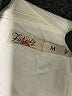 Faherty 100% Organic Cotton Color Block White Pullover Sweater Size M - photo 7