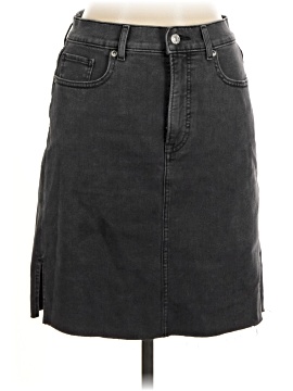 Express Denim Skirt (view 1)