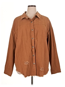 Unbranded Long Sleeve Button-Down Shirt (view 1)