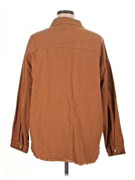 Unbranded Long Sleeve Button-Down Shirt (view 2)