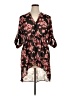 Torrid 100% Polyester Floral Black 3/4 Sleeve Blouse Size 1X Plus (1) - photo 1
