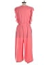 Sandra Darren Solid Pink Jumpsuit Size 12 - photo 2