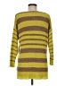 August Silk Stripes Yellow Pullover Sweater Size M - photo 2
