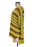 August Silk Stripes Yellow Pullover Sweater Size M - photo 5
