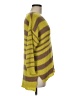 August Silk Stripes Yellow Pullover Sweater Size M - photo 4