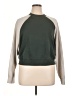 Assorted Brands Color Block Green Sweatshirt Size 1X - photo 1