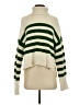 Madewell Stripes Green Pullover Sweater Size S - photo 1