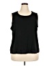 Liz Claiborne Black Sleeveless Blouse Size 3X - photo 1