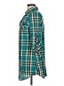 Red Camel Plaid Teal 3/4 Sleeve Button-Down Shirt Size L - photo 5