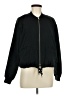 Who What Wear 100% Polyester Black Track Jacket Size M - photo 1
