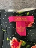 CATHERINE Catherine Malandrino 100% Polyester Floral Black 3/4 Sleeve Blouse Size XS - photo 7