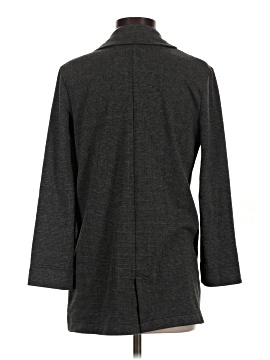 Madewell Oversized Knit Blazer in Glen Plaid (view 2)