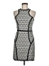 Olivaceous Graphic Gray Cocktail Dress Size M - photo 1