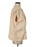 Free People Tan Sleeveless Button-Down Shirt Size S - photo 4