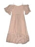 Unbranded 100% Polyester Tan Pink Casual Dress Size S (estimated) - photo 1