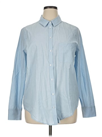 Athleta Long Sleeve Button-Down Shirt (view 1)