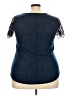 The Limited 100% Polyester Blue Short Sleeve Top Size XXL - photo 2