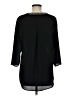 H&M 100% Polyester Black 3/4 Sleeve Blouse Size 8 - photo 2