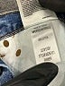 AGOLDE 100% Cotton Blue Denim Shorts Size 27 waist - photo 4