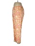 Sigrid Olsen Paisley Yellow Casual Pants Size 12 - photo 5