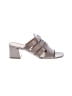 M. Gemi 100% Leather Silver Sandals Size EU 40 - photo 1