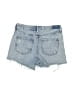 Express 100% Cotton Hearts Blue Denim Shorts Size 6 - photo 2