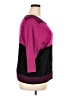 Notations Color Block Pink Pullover Sweater Size 3X - photo 4