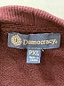 Democracy Paisley Burgundy Sweatshirt Size XL (petite) - photo 7