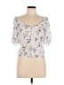 Sienna Sky 100% Polyester Ivory 3/4 Sleeve Blouse Size XL - photo 1