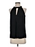 Michael Stars 100% Polyester Black Sleeveless Blouse Size Sm (0) - photo 1