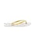 Sam Edelman White Flip Flops Size 7 - photo 1