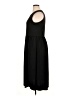 Unbranded Solid Black Casual Dress Size XL - photo 5