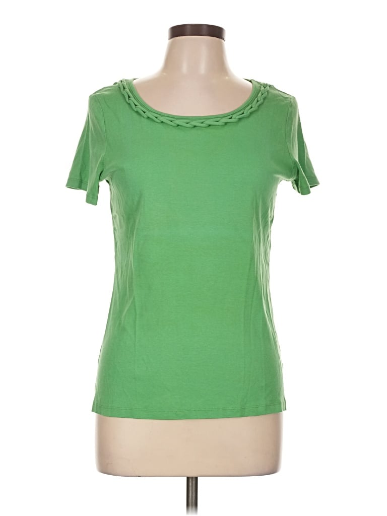 Pre-owned Talbots Short Sleeve T-shirt In Green