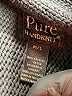 PURE HANDKNIT Black Poncho Size Med - Lg - photo 8